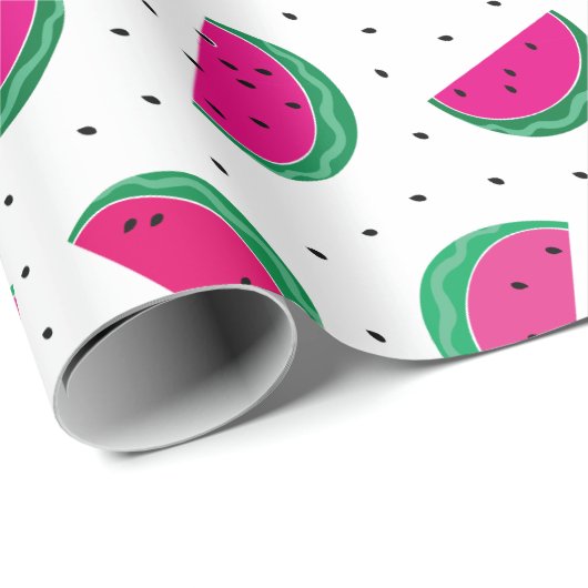 Wassermelone. Geschenkpapier (Rolleneckpunkt)