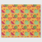 Wassermelone Geschenkpapier (Flach)