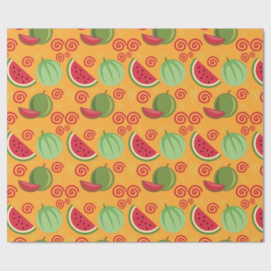 Wassermelone Geschenkpapier (Flach)