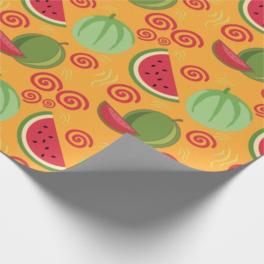 Wassermelone Geschenkpapier (Ecke)