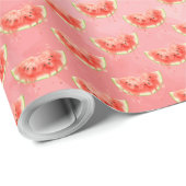 Wassermelone Geschenkpapier (Rolleneckpunkt)