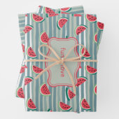 Wassermelone Geschenkpapier Set (Beispiel)