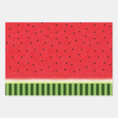Wassermelone Geschenkpapier Set (Vorderseite 3)