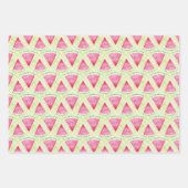 Wassermelone Geschenkpapier Set (Vorderseite)