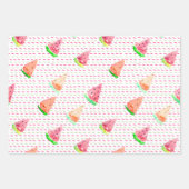 Wassermelone Geschenkpapier Set (Vorderseite 3)