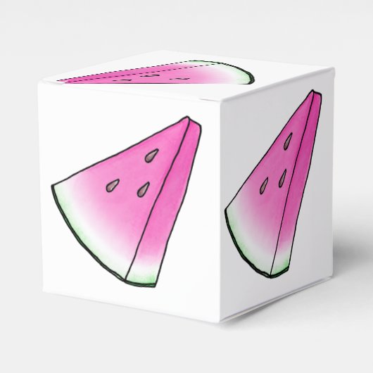 Wassermelone Geschenkschachtel (Vorderseite)
