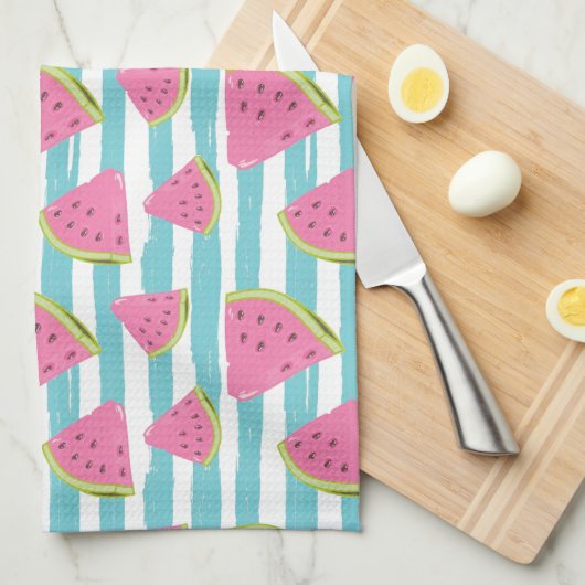 Wassermelone Geschirrtuch (Viertel Falte)