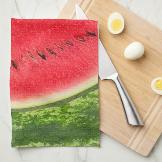 Wassermelone Geschirrtuch (Viertel Falte)