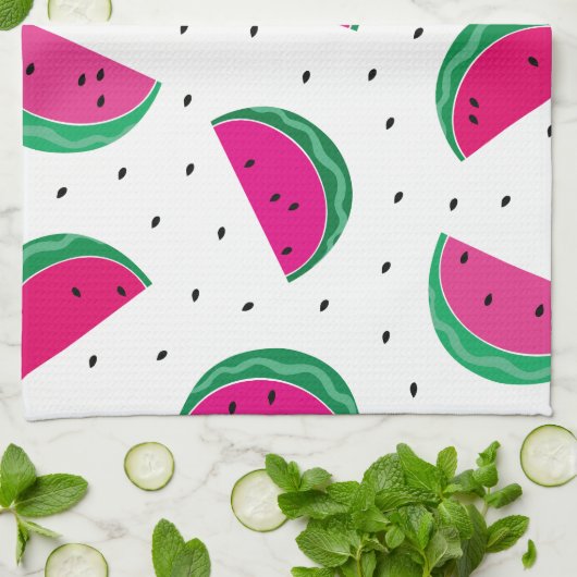 Wassermelone. Geschirrtuch (Gefaltet)