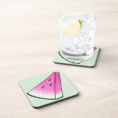 Wassermelone Getränkeuntersetzer (Rechte Seite)