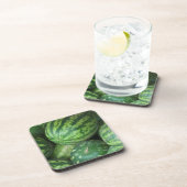 Wassermelone Getränkeuntersetzer (Rechte Seite)