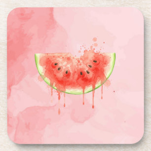 Wassermelone Getränkeuntersetzer