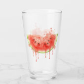Wassermelone Glas (Rückseite)