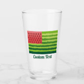 Wassermelone Glas (Vorderseite)
