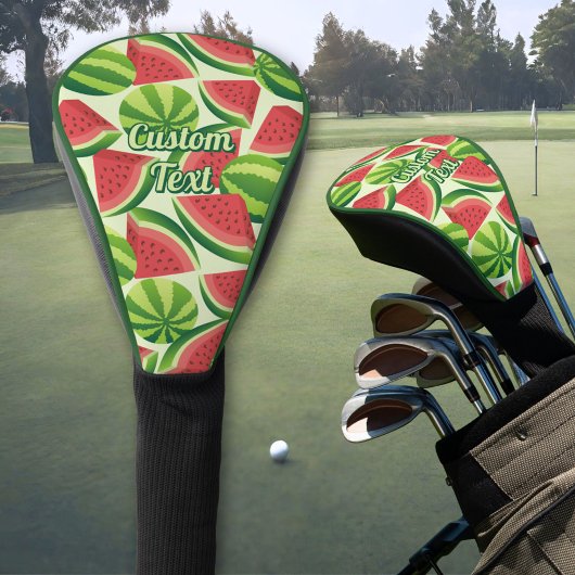 Wassermelone Golf Headcover