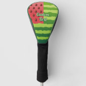 Wassermelone Golf Headcover (Vorderseite)