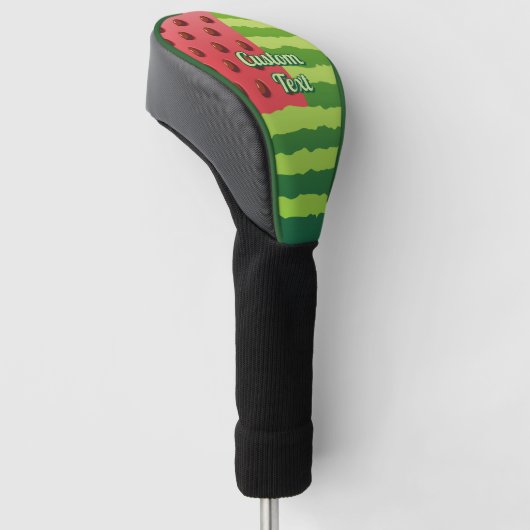 Wassermelone Golf Headcover (angewinkelt)