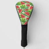 Wassermelone Golf Headcover (Vorderseite)