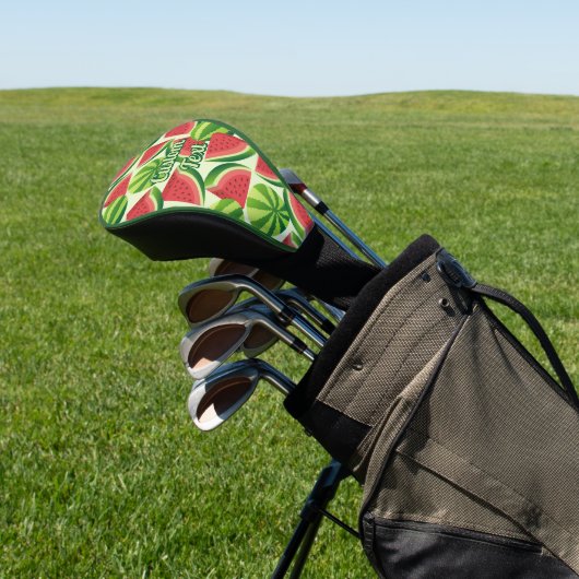 Wassermelone Golf Headcover (In SItu)