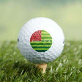 Wassermelone Golfball (Insitu T-Shirt)