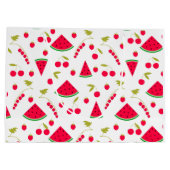 Wassermelone Große Geschenktüte (Rückseite)
