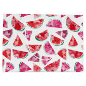 Wassermelone Große Geschenktüte (Rückseite)