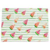 Wassermelone Große Geschenktüte (Vorderseite)