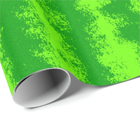 Wassermelone-grünes Sommer-Frucht-Rinde-Muster Geschenkpapier (Rolleneckpunkt)