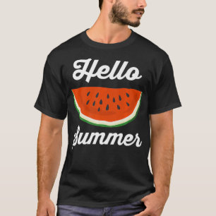 Wassermelone - Hallo Sommer - Melone - Vegetarisch T-Shirt