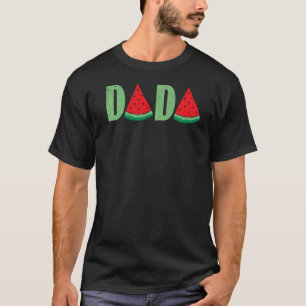 Wassermelone Hallo Sommerurlaub Tropisches Obst T-Shirt
