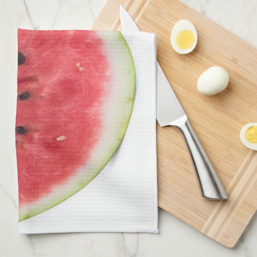 Wassermelone Handtuch (Viertel Falte)