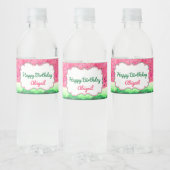 Wassermelone Happy Birthday Water Flasche Label Wasserflaschenetikett (Flaschen)