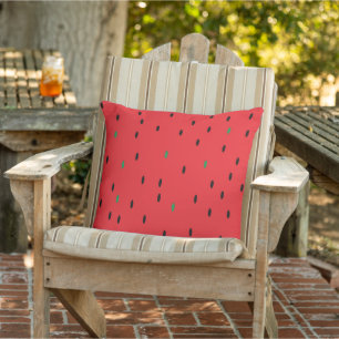 Wassermelone Helles Rotfleischmuster Kissen