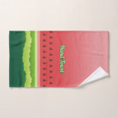 Wassermelone Hintergrund Badhandtuch Set (Handtuch)