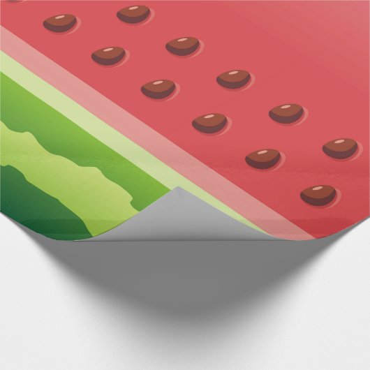 Wassermelone-Hintergrund Geschenkpapier (Ecke)