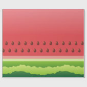 Wassermelone-Hintergrund Geschenkpapier (Flach)