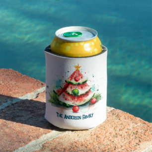 Wassermelone I Christmas im Juli Dosenkühler