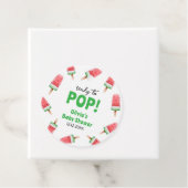 Wassermelone Ice Cream Popcicle Baby Dusche Geschenkanhänger (Beispiel)