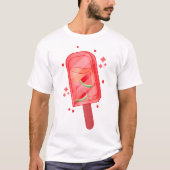 Wassermelone Ice Pop T-Shirt (Vorderseite)