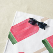 Wassermelone Ice Sebstgebrautes Badetuch (Beispiel)