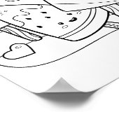 Wassermelone Ice - The Restaurant Poster (Ecke)