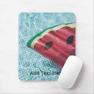 Wassermelone im Schwimmbad Mousepad