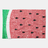 Wassermelone IMITATE Glitzer Geschirrtuch (Horizontal)