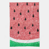 Wassermelone IMITATE Glitzer Geschirrtuch (Vertikal)