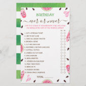 Wassermelone in einem Melon Geburtstag Ever oder n (Vorne/Hinten)