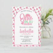 Wassermelone in einem Melon Süße Kleine Girl Einladung (Stehend Vorderseite)