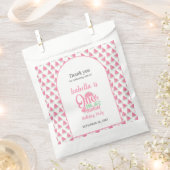 Wassermelone in einem Melon Sweet Girl Geschenktütchen (Ausgeschnitten)