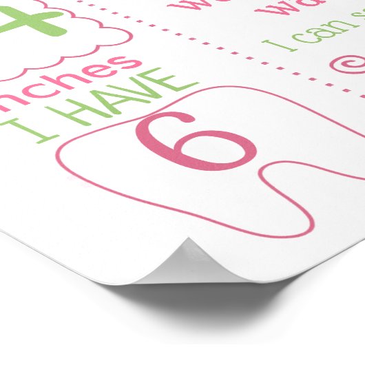 Wassermelone in Melon Poster (Ecke)