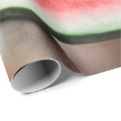 Wassermelone in Scheiben Geschenkpapier (Rolleneckpunkt)