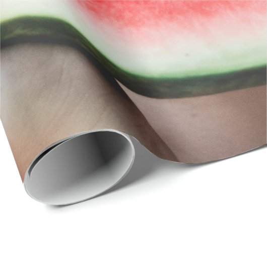 Wassermelone in Scheiben Geschenkpapier (Rolleneckpunkt)